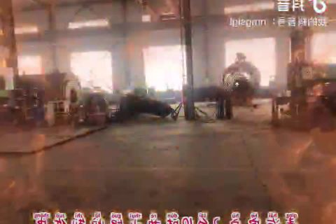 2台10吨燃气锅炉生产制作中